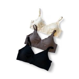 NWOT VS Pink Wireless Comfort Bras - set of 3